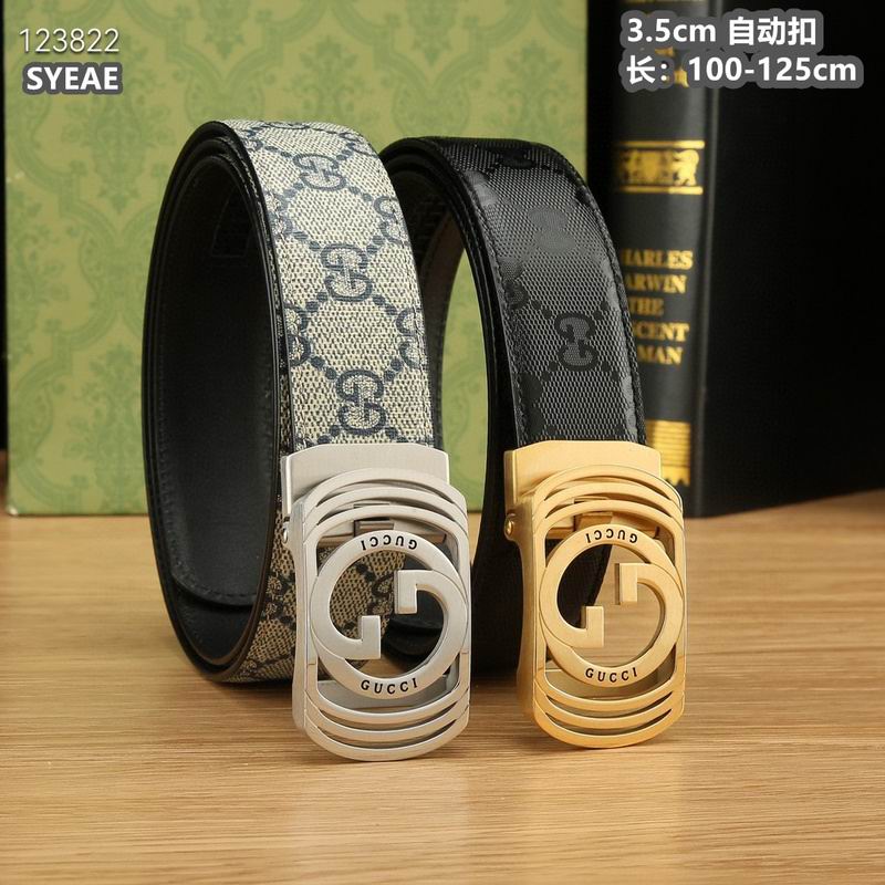 Gucci belt 35mmX100-125cm 8L46